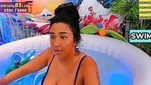 Hot Tub Titty Streamers Are Taking Over!! She THICC!!!