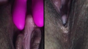 extreme clit massage (wet, closeup) 3