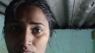 Swathi Naidu Bathing