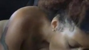 Married Ethiopian girl from DC sucking White guys dick for c