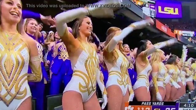 LSU 2020 National Championship cheerleader pussy