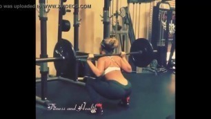 Jacqueline Petzak Fitness Girl Workout Model Butt