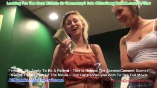 $CLOV Taylor Raz Gets Stripped Down By Nurse Alexis Grace & Amo Morbia As Part Of Her "College Final" Before Doctor Tampa Comes 