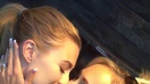 Brandi Love Kissing Alexa Grace
