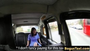 Brit Taxi Nurse Deepthroating Cabbies Cock